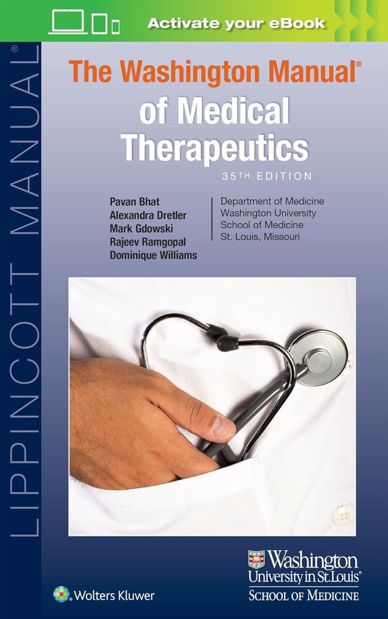 The Washington Manual of Medical Therapeutics (Lippincott Manual Series)