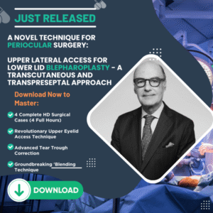 2024 A Novel Technique for Periocular Surgery: Upper Lateral Access for Lower Lid Blepharoplasty – A Transcutaneous and Transpreseptal Approach