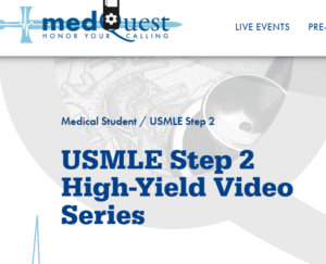 MedQuest USMLE Step 2 High-Yield Video Series 2024