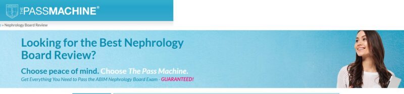 The PassMachine Nephrology Board Review 2024 (v3.1) Videos +Qbank